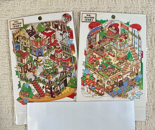 5) DIY 3D Miniature Scene Stickers